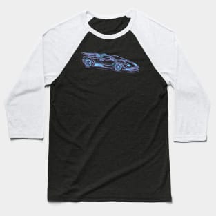 Neon racer Baseball T-Shirt